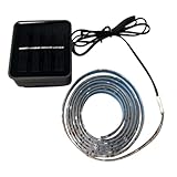 RORPOIR Basketballrahmen Sensor Lampenstreifen Lampenstreifen Für Basketballrahmen Bunter Lichtstreifen Solar Lichtstreifen Basketballrahmen Lichtstreifen Schwarz