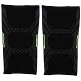 Wangcmcol Tennis-Ellenbogenbandage für Sport, feuchtigkeitsableitendes Strickgewebe, verstellbarer Stützgurt, Nylonmaterial, für Badminton, Gelenkschmerzlinderung (M)