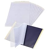 NETUME 25 Blatt Tattoo Transferpapier Papier, Tattoo Schablonen Pauspapier A4 Kohlepapier, Tätowierungen Graphitpapier Transferfolie Papier für Tattoo