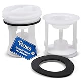 VIOKS Flusensieb Ersatz für Indesit C00141034 Whirlpool 482000022946 Sieb Einsatz Fusselsiebeinsatz mit Dichtung - Trockner Filter Waschmaschine Flusensieb für Askoll Plaset Ablaufpumpe