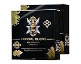 Natural Agent for Men Strong and High Dose with Ginseng and Gingko Biloba-Ginseng Herbal Gel 12x2 24 Stück - Herbal Blend Honey Herbal Blend - Maca, Tribulus Terrestris.