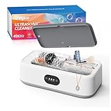 Ultraschallreinigungsgerät, 640ml Brillenreinigungsgerät Mit 3 Modi, 49000HZ Ultraschallreiniger, 40W Ultraschall-Schmuckreiniger für Brillen, Ringe, Münzen, Silber, Zahnersatz – Perfekt als Geschenk