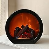 Led Kamin, Kamin Lamp Touch-Bedienung, Elektrische Kamine Mit Flammeneffekt, USB&Batteriebetrieben Kaminfeuer Simulation Tischkamin Ornament Nach Hause