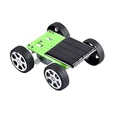 BESPORTBLE 2Stücke Mini Solar Auto DIY Bausatz für Wissenschaftliches Lernspielzeug ohne Batterien Fördert Geduld und Kreativität für Junge Mädchen und Jungen