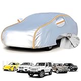 Autoabdeckung für Je𝐞p Wrangler JK Unlimited 2007-2017(475x188x180cm),Vier Jahreszeiten, Seitentür, Regen- und Schneeschutz, UV-Schutz, Sonnenschutz, Anti-Aging