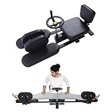 chennnls Spagattrainer, Bein-Spreizer zur Dehnung der Adduktoren bis über 200° mit Drehkurbel Mechanischer Bein-Strecker Maschine, für Beine im Ballett, Kampfsport und Fitness