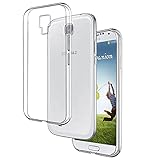 REY Transparent Silikonhülle TPU für Samsung Galaxy S4, Handyhülle Premium Kratzfest TPU Durchsichtige Schutzhülle, Ultradünne 0,33 mm