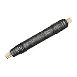 RAYHER HOBBY Rayher Blumendraht auf Holzwickel, 0,65 mm ø, Holzwickel 100 g, geglüht, biegsam, stabil und vielseitig als Bindedraht, Pflanzendraht, Basteldraht, Wickeldraht einsetzbar, 2405300