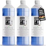 PURIVITA® Universal Milchsystemreiniger Kaffeevollautomaten [3x1L] - Milchschaumreiniger Kaffeemaschine - Milchaufschäumer Reiniger - Reiniger Milchsystem Kaffeevollautomat - Kaffeemaschinenreiniger