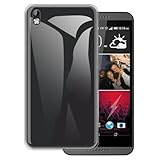 OAGELIM Hülle kompatibel mit HTC Desire 816 Case Stoßfeste TPU Weiche Flexible Schützende Handyhülle mit Kratzfestigkeit und Militärischer Fallschutz (Transparent)