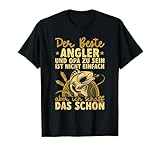 Fischer Beste Angler Und Opa Angel T-Shirt