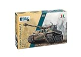 Italeri 6754 1:35 Pz.Kpfw. VI Tiger I AUSF. E sp Prod - Modellbau, Bausatz, Standmodellbau, Basteln, Hobby, Kleben, Plastikbausatz, detailgetreu, Panzer Bausatz, Militär, Mehrfarbig