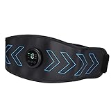 EMS Gürtel, EMS Fitness Trainer Belt, Ergonomisches Multi Mode Design mit leitfähiger Silikonfolie Intelligenter Bauchmuskeltrainingsgürtel