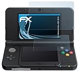 atFoliX Schutzfolie kompatibel mit Nintendo New 3DS 2015 Folie, ultraklare FX Displayschutzfolie (3er Set)