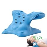 Nackenstütze, Nackenstützkissen, Nackenstützkissen | Nackenstütze mit Massagepunkt für den oberen Rücken – ergonomisches Gerät für Schulterstütze und Nackenmassagekissen für H