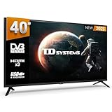 TD Systems - 40 Zoll Full HD TV, Nicht-Smart TV, HD DVB-T2/C/S2 Television, Fernseher mit 2 Jahre Garantie, Modell 2024 - PRIME40C19F