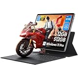 MARGOLAI 2-in-1 Win 11 Laptop/Tablet Computer mit Tastatur, 13 Zoll 2K (2160x1440) IPS Touchscreen, 12GB RAM 512GB NVMe SSD, Intel N100 Quad-Core Prozessor, 2.4/5G WiFi BT5.0, Full-Featured USB-C