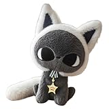 Fyrdyn Plüschtiere Katze,Kuscheliges Stofftier - 25cm Weiches Kuscheltier Für Schlafzimmer Reiseauto Ostern Geburtstag Abschlussdekoration