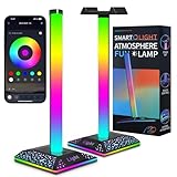 Looklight LED Lightbar RGB Lampe Gaming Led Beleuchtung TV Hintergrundbeleuchtung Kopfhörerständer Sync mit Musik APP Touch Steuerung LED Bar für PC,TV,Gaming Zimmer Deko,Geschenk für Gamer,Teenager