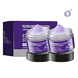 Zahnrestaurations Mineralpuder, natürliche Aufhellung Polieren Zähne Pulver, Zahnaufhellungspuder, Mineral Tooth Powder, Effektiv bei der Stärkung von Zähnen und Zahnfleisch (2Pcs（42g）)