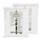 HaGaFe Bio Schnellkomposter Kompostbeschleuniger Komposthilfe Kompost (20 kg (2X 10 kg))