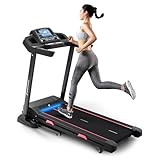 Sportstech F31s Profi Laufband für Zuhause I Premium APP via Bluetooth I LED & Tablethalterung I Deutsche Qualitätsmarke I 4.5 PS, 16 km/h - Fitness Treadmill klappbar (F31s Schwarz)