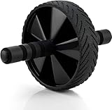 Tuokay, Aabdominal Wheel, Bauchroller Ab Roller Bauchtrainer, Bauchroller Für Bauchmuskeltraining, Einzelrad, Kein Rückprall Geeignet für Fortgeschrittene und Profis