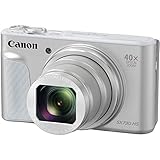 Canon PowerShot SX730 Digitalkamera mit 40-fachem optischem Zoom und 7,6 cm neigbarem LCD – Wi-Fi, NFC und Bluetooth fähig (Silber)