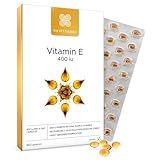 Healthspan Vitamin E 400iu | Hochwirksame Formel zur Bekämpfung von Zellschädigung und Unterstützung der Immungesundheit & Haut | Hochwertige Antioxidans-Unterstützung | Vegan | 180 Kapseln