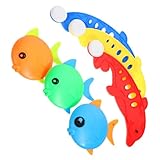 Gogogmee 6Stücke Tauchspielzeug für Unterwasser mit Delfinen und Fischen Badespaß und Schwimmtraining für Pool Sicher und Langlebig für Sommerpartys