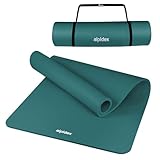 ALPIDEX Yogamatte Extra Dick 1,5cm Gymnastikmatte 3 Verschiedene Größen Rutschfest Phthalatfrei Fitness Matte Turnen Pilates Sport Physio HiiT Yoga Isomatte, Farbe:Petrol, Maße:190 x 80 x 1.5 cm