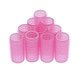 10 Stk. Haftwickler Lockenwickler Rollen Haarwickler Friseurbedarf Locken Haar Styling Tool, 6#, 28mm