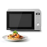 Panasonic NN-SD36QSEPG Solo-Mikrowelle, 29 l, 1000 W, automatisches Auftauen, 11 automatische Programme, Timer, Silber