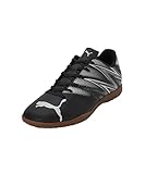 PUMA Herren ATTACANTO IT Soccer Shoe, Black-Silver Mist, 43 EU