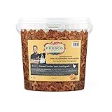 FRESCO Dog Martin Rütter Trainingsknöchelchen mit Huhn und Süßkartoffeln 1kg | getreidefreies Hundeleckerli mit viel Fleisch | 100% frische Zutaten | für Belohnung, Training und als Snack