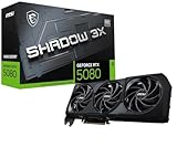 MSI GeForce RTX 5080 16G Shadow 3X OC — 16GB GDDR7 (30Gbps/256-bit), PCIe 5X 16, Boost: 2640 MHz, HDMI 2.1b, DisplayPort 2.1b