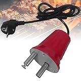 BAIFULAI Grillmotor, DC 220-240V Rotisserie BBQ Grill Motor Elektrische Maschine Grill Barbecue Drehmotor Braten Barbecue Rotator Motorgrill Zubehör für Grillgerä Outdoor Grillzubehör Grillspieß