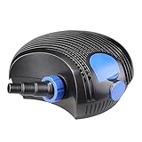 SunSun CTF-1600B SuperECO Teichpumpe 16.000 l/h / 140 W, energiesparende Filterpumpe, Bachlaufpumpe für Koiteiche, Umwälzpumpe, Gartenteichpumpe