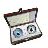 Teetasse aus Keramik, Jianzhan Tenmoku Teeschale Handgemacht Teegeschirr Chinesischer Kung Fu Meister-Pokal Immaterielles Kulturerbe Einzigartiges Geschenk for Mutter, Vater, Freunde, 2er-Set