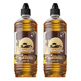 HORECA CANDLES Bio Zitronella Lampenöl – 2x1L Natürliches Zitronella-Öl – Rauchfrei & Geruchlos – Für Öllampen, Gartenfackeln & Laternen