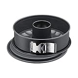ORIGINAL KAISER Kaiser Springform La Forme Plus mit Rohrboden Ø 26 cm Made in Germany antihaftbeschichtet KAIRAMIC schnittfest auslaufsicher, Stahl, Transparent