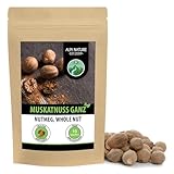 Muskatnuss ganz 10 Stück von Alpi Nature, Muskatnüsse ganz, Nutmeg, Muskatnuss Gewürze zum Kochen und Backen