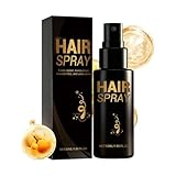 Haarfixierspray | 50 ml Texturierendes und fixierendes Haarspray für langanhaltende Frisuren – für Reisen, Fitnessstudio, Hochzeit, Party, Cosplay, Pendeln, nach der Dusche