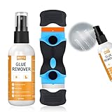 Miioto Aufkleberentferner, Sekundenkleber Entferner, Klebereste Entferner Fensterrahmen, Klebstoffentferner Extra Stark Vignetten Entferner, Entfernt Aufkleber von Fast Jeder Oberfläche 50ml