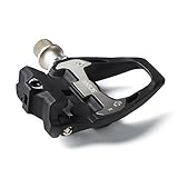 ANSJS Rennradpedale, leichte Clipless-Fahrradpedale mit Stollen-Set, kompatibel mit SPD-SL-System, 6-Grad-Schwimmer-Clipless (R21)