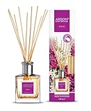 Areon Reed Diffuser/Lilac / 150 ml / 1 Verpackung/Parfüm für zu Hause oder für Büro, langdauernde Aroma, Schilfsticksatz für Diffuser