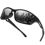 Duduma Polarisierte Sport Sonnenbrille Herren zum Fahren Radfahren Golf Fischen Laufen UV400-Schutz Sportbrille für Herren Damen