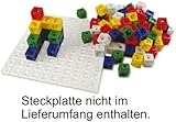 Mathematik mit Steckwürfeln, Steckwürfel, allseitig steckbar: Für den Mathematikunterricht in der Grundschule. 100 Steckwürfel in 5 Farben
