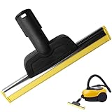 Fensterdüse für Kärcher Dampfreiniger, Dampfreiniger Zubehör für Kärcher SC1 SC2 SC3 SC4 SC5 SC7, Fensterabzieher Streifenfreie Reinigung von Spiegel Glas Fliesen Fenstern(Gelb)