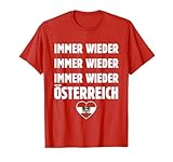 Immer Wieder Österreich Flagge Adler Vintage Fan T-Shirt